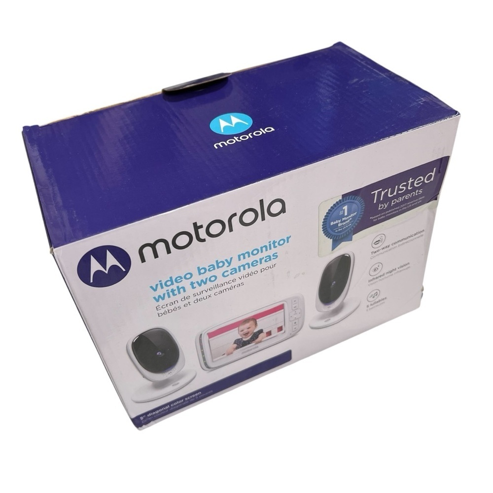Motorola 5” diagonal color screen Video Baby Monitor‎ with One Cameras